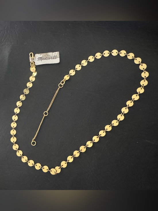 Madewell Jewelry - Madewell Gold Disc Necklace